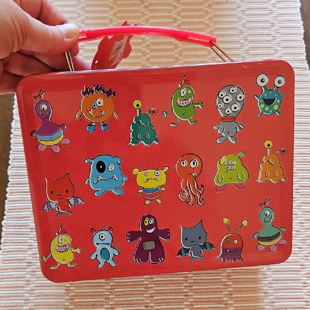 Colorful Monster Lunch Box for Kids